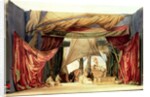 Stage model for the opera 'Tristan and Isolde' by Richard Wagner by German School