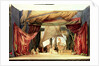 Stage model for the opera 'Tristan and Isolde' by Richard Wagner by German School