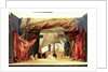 Stage model for the opera 'Tristan and Isolde' by Richard Wagner by German School