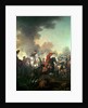 Thomas Brown at the Battle of Dettingen, 27th June 1743 by English School