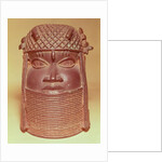 Benin mask by African School