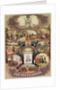 Poster of the 'Brotherhood of Locomotive Firemen of North America', 1885 by American School
