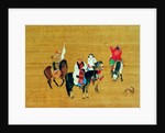 Kubilai Khan Hunting, dynastie Yuan, détail by Liu Kuan-tao