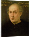 Portrait of Christopher Columbus by Spanish School