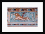 The Toreador Fresco, Knossos Palace, Crete, c.1500 BC by Anonymous