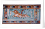 The Toreador Fresco, Knossos Palace, Crete, c.1500 BC by Anonymous