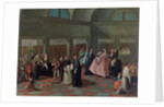 The Visiting Parlour in the Convent by Pietro Longhi