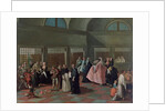 The Visiting Parlour in the Convent by Pietro Longhi