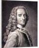 Francois Marie Arouet de Voltaire by Maurice Quentin de la Tour