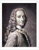 Francois Marie Arouet de Voltaire by Maurice Quentin de la Tour