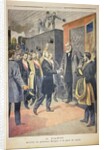 At Paris: the Arrival of President Kruger at the Gare de Lyon by French School