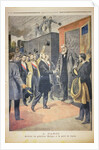 At Paris: the Arrival of President Kruger at the Gare de Lyon by French School