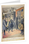 At Paris: the Arrival of President Kruger at the Gare de Lyon by French School