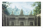 Set design for Act I Scene xv of 'The Magic Flute' by Wolfgang Amadeus Mozart by Karl Friedrich Schinkel