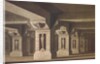 Set design for Act II Scene xx of 'The Magic Flute' by Wolfgang Amadeus Mozart by Karl Friedrich Schinkel