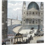 The Funeral of Lord Nelson on 9th January 1806 by English School