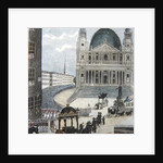 The Funeral of Lord Nelson on 9th January 1806 by English School