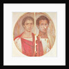 Portrait of two brothers by Roman Period Egyptian