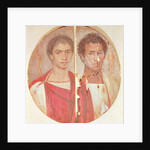 Portrait of two brothers by Roman Period Egyptian