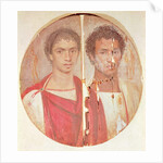 Portrait of two brothers by Roman Period Egyptian