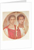Portrait of two brothers by Roman Period Egyptian
