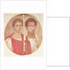 Portrait of two brothers by Roman Period Egyptian