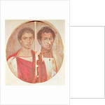 Portrait of two brothers by Roman Period Egyptian