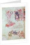 Fol.15.083 from the Psychomachia by Prudentius by School French