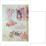 Fol.15.083 from the Psychomachia by Prudentius by School French