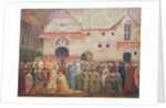 Consecration of the New Church of St. Egidio by Pope Martin V, September 1420, 1430s by Bicci di Lorenzo