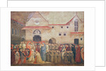 Consecration of the New Church of St. Egidio by Pope Martin V, September 1420, 1430s by Bicci di Lorenzo