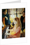 At the Piano by J. Gard-Urbanek