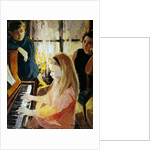 At the Piano by J. Gard-Urbanek