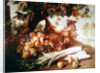 Still Life of Flowers, Game and Fruits by Alexandre-Francois Desportes