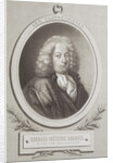 Portrait of George Frederick Handel frontispiece of a music score by French School
