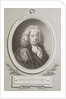 Portrait of George Frederick Handel frontispiece of a music score by French School