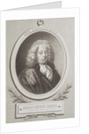 Portrait of George Frederick Handel frontispiece of a music score by French School
