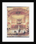 Performance of Bach's The Passion, in the Ancient Conservatory, 16th May 1885 by Unknown Artist