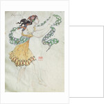 Costume design for Delilah from the opera 'Samson and Delilah' by Charles Camille Saint-Saens by French School