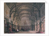 Stage set for Act III of the play 'Henry VIII' by William Shakespeare, 1882 by Philippe Marie Chaperon