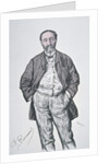 Portrait of the French composer and music critic Charles Camille Saint-Saens by Charles Paul Renouard