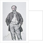 Portrait of the French composer and music critic Charles Camille Saint-Saens by Charles Paul Renouard