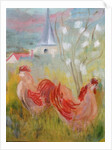 Spring Comes to Burgundy by Kate Yates