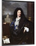 Portrait of Jules Hardouin Mansart by Hyacinthe Francois Rigaud