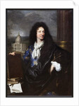 Portrait of Jules Hardouin Mansart by Hyacinthe Francois Rigaud