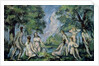 The Bathers, c.1890-1900 by Paul Cezanne