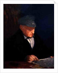 Rene-Hilaire de Gas, Grandfather of the Artist by Edgar Degas