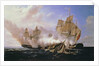 Battle Between the Frigate 'Pomone' and the English Frigates 'Alcestis and Active', 29 November 1667, 1811 by Pierre Julien Gilbert