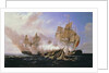 Battle Between the Frigate 'Pomone' and the English Frigates 'Alcestis and Active', 29 November 1667, 1811 by Pierre Julien Gilbert