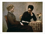 Reading, 1877 by Ignace Henri Jean Fantin-Latour